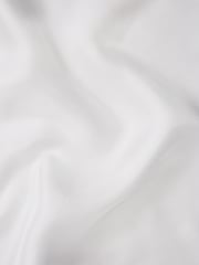 Reiss White Ceremony Plain Silk Pocket Square - Image 5 of 5
