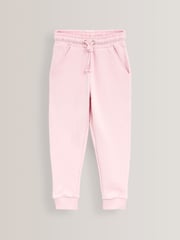Pink/Grey/Black 3 Pack Soft Jersey Regular Fit Joggers (3-16yrs) - Image 3 of 6
