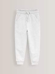 Pink/Grey/Black 3 Pack Soft Jersey Regular Fit Joggers (3-16yrs) - Image 5 of 6