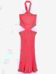 Pink Halter Cut Out Dress - Image 1 of 1