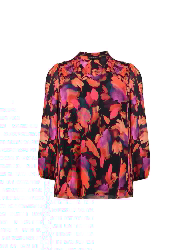 Live Unlimited Pink Frill Front Blouse - Image 4 of 4