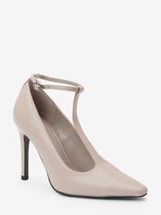 Taupe Forever Comfort T-Bar Court Heels - Image 2 of 4