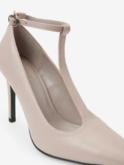 Taupe Forever Comfort T-Bar Court Heels - Image 3 of 4
