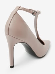 Taupe Forever Comfort T-Bar Court Heels - Image 4 of 4