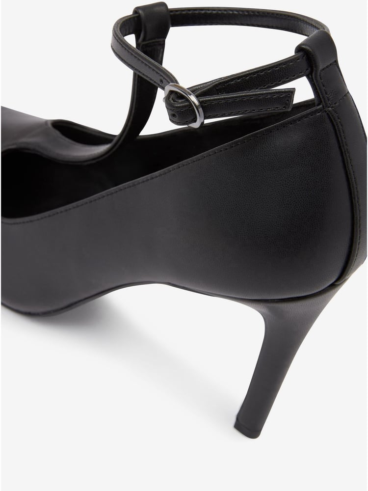 Black Forever Comfort T-Bar Court Heels - Image 5 of 5