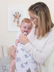 aden + anais White Large Muslin Jungle Jam 100% Cotton Blankets 2 Pack - Image 6 of 10