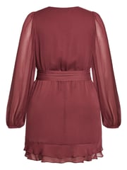 City Chic Pink Delicate Fling Dress - Image 4 of 4