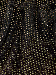 Gold Sequin Midi Dress - Image 6 of 6