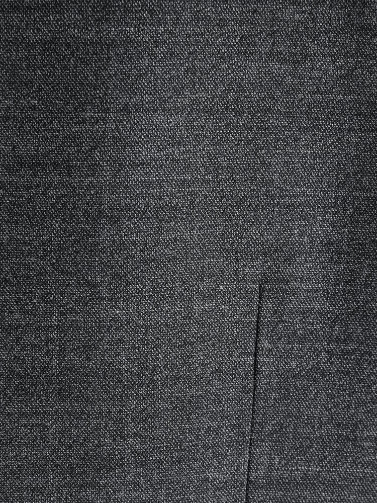 Grey Wool Blend Textured Suit: Waistcoat - Image 11 of 11