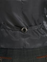 Green Signature Empire Mills 100% Wool Check Suit: Waistcoat - Image 6 of 10
