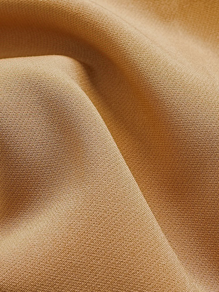 Camel Tailored Button Detail Taper Trousers - Image 7 of 7