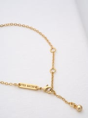 Ted Baker Gold Tone HANSAA: Crystal Heart Adjustable Bracelet - Image 3 of 8