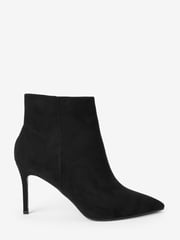 Black Forever Comfort® Point Toe Heeled Boots - Image 3 of 5
