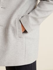 Light Grey Epsom Smart Overcoat - Image 5 of 13