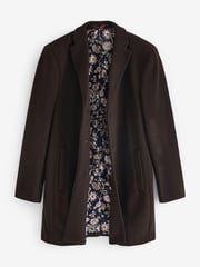 Dark Brown Next Epsom Coat - Image 2 of 7