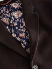 Dark Brown Next Epsom Coat - Image 3 of 7