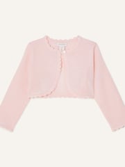 Monsoon Pink Baby Niamh Cardigan - Image 1 of 2