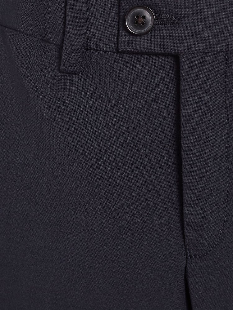 Reiss Navy Hope Junior Modern Fit Mixer Trousers - Image 6 of 6