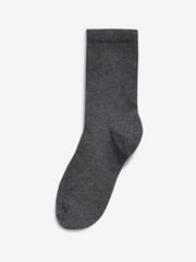 Grey 7 Pack Cotton Rich Socks - Image 2 of 4