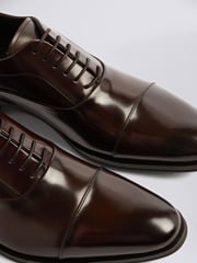 MOSS Brown John Guildhall Oxford Shoes - Image 4 of 4