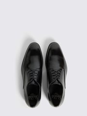 MOSS Black Alberta Performance Leather Derby Shoes - Image 4 of 6