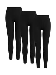 Black Full Length Leggings 3 Pack - Image 1 of 2