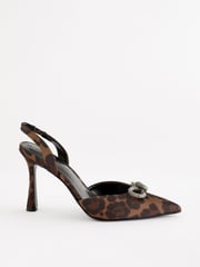 Animal Next Forever Comfort® Slingback Bow Heels - Image 5 of 9