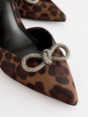 Animal Next Forever Comfort® Slingback Bow Heels - Image 8 of 9