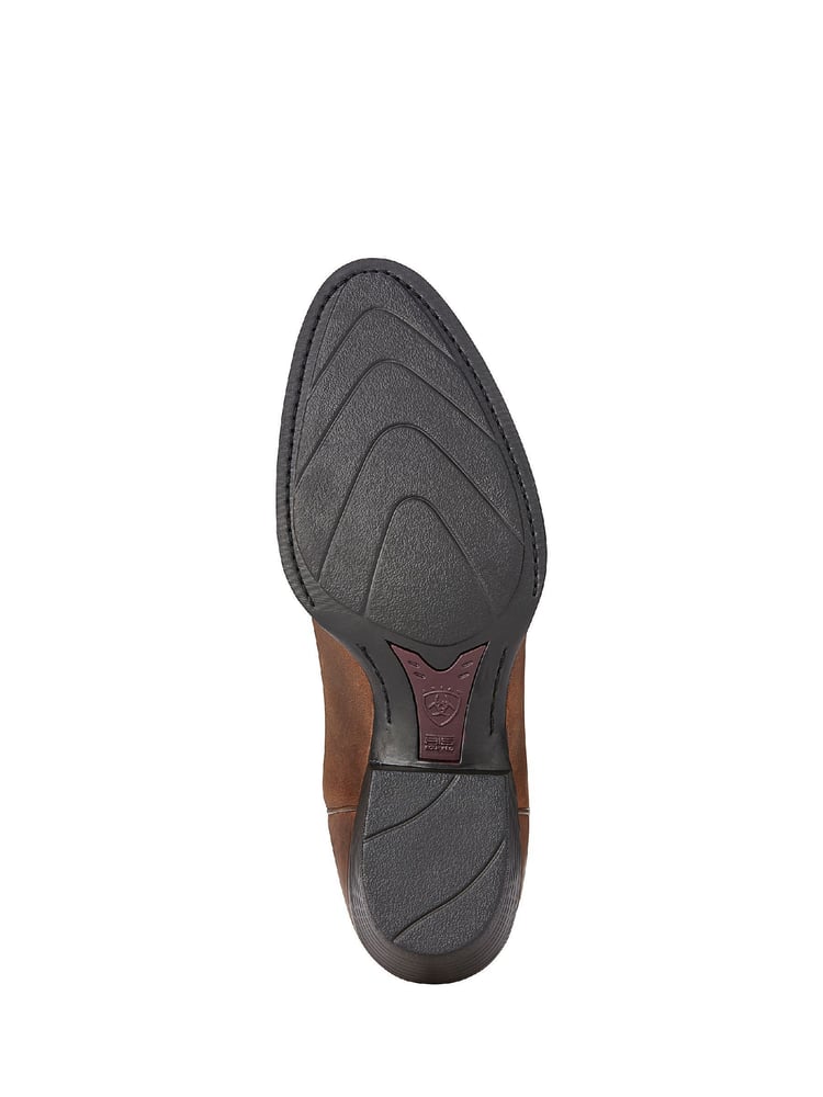 Ariat Brown Heritage Western R Toe Boots - Image 4 of 4