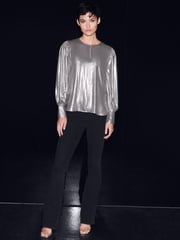 Silver Next Long Sleeve Deep Cuff Top - Image 2 of 5