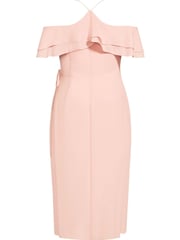 City Chic Pink Elegant Maxi Dress - Image 4 of 4