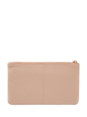 Pure Luxuries London Arlesey Leather 100% Cotton Clutch Bag - Image 3 of 5