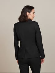 Black Tailored Single Breasted Jacket - Image 4 of 6