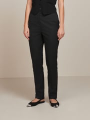Black Slim Tailored Trousers - Image 3 of 6