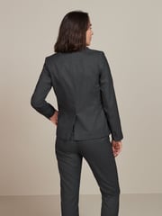 Grey Tailored Single Breasted Jacket - Image 3 of 6