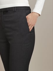 Grey Tailored Bootcut Trousers - Image 4 of 5