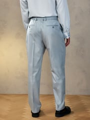 Blue EDIT Slouchy Style Suit Trousers - Image 3 of 8