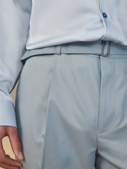 Blue EDIT Slouchy Style Suit Trousers - Image 4 of 8
