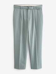 Blue EDIT Slouchy Style Suit Trousers - Image 5 of 8