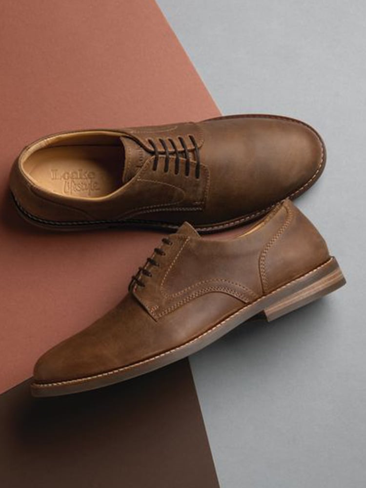 Loake Franklin Nubuck Plain Derby Shoes - Image 1 of 5 Loake Franklin Nubuck Plain Derby Shoes - Image 1 of 5