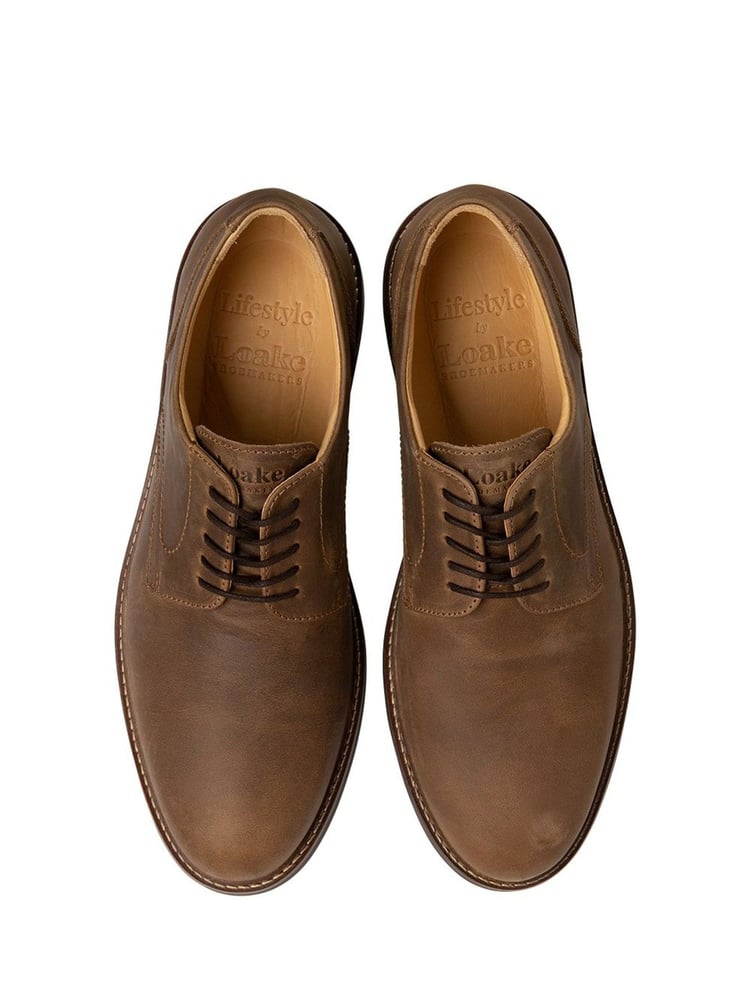Loake Franklin Nubuck Plain Derby Shoes - Image 5 of 5 Loake Franklin Nubuck Plain Derby Shoes - Image 5 of 5