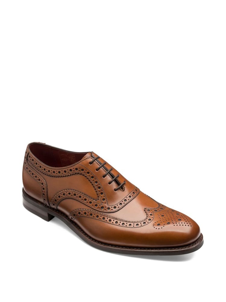 Loake Kerridge Calf Leather Brogue Shoes - Image 2 of 3 Loake Kerridge Calf Leather Brogue Shoes - Image 2 of 3
