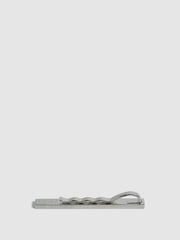 Reiss Silver Ardley Stone Insert Tie Bar - Image 3 of 4