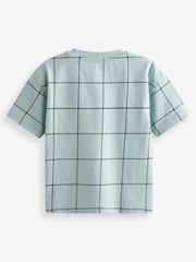 Blue/Black Colourblock Oversized Short Sleeve Character T-Shirts 3 Pack (3mths-7yrs) - Image 2 of 2