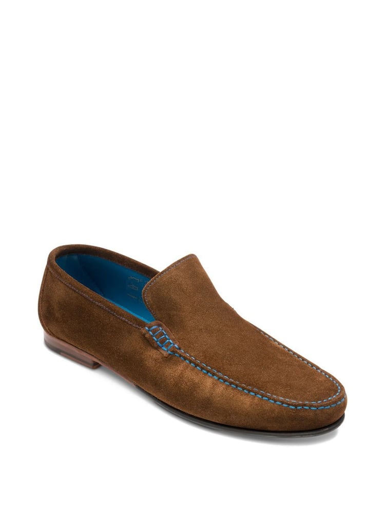 Loake Nicholson Suede Apron Loafers - Image 1 of 3 Loake Nicholson Suede Apron Loafers - Image 1 of 3