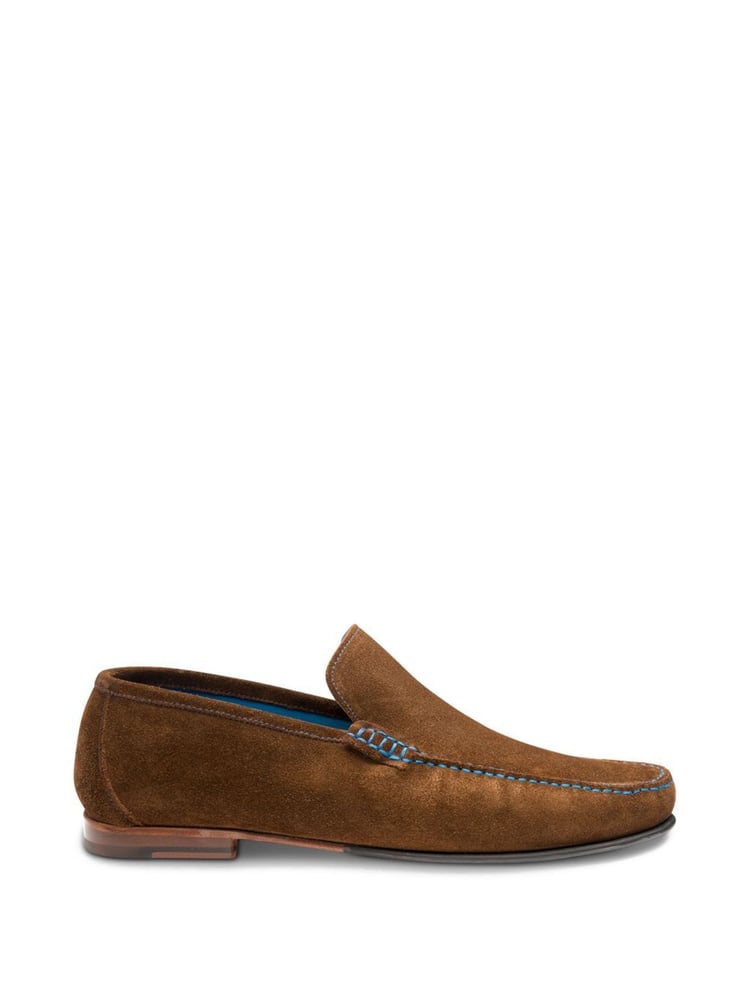Loake Nicholson Suede Apron Loafers - Image 2 of 3 Loake Nicholson Suede Apron Loafers - Image 2 of 3