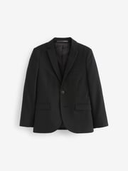 Black Tailored Fit Suit Jacket (12mths-16yrs) - Image 1 of 2
