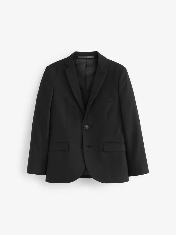 Black Tailored Fit Suit Jacket (12mths-16yrs) - Image 1 of 2 Black Tailored Fit Suit Jacket (12mths-16yrs) - Image 1 of 2
