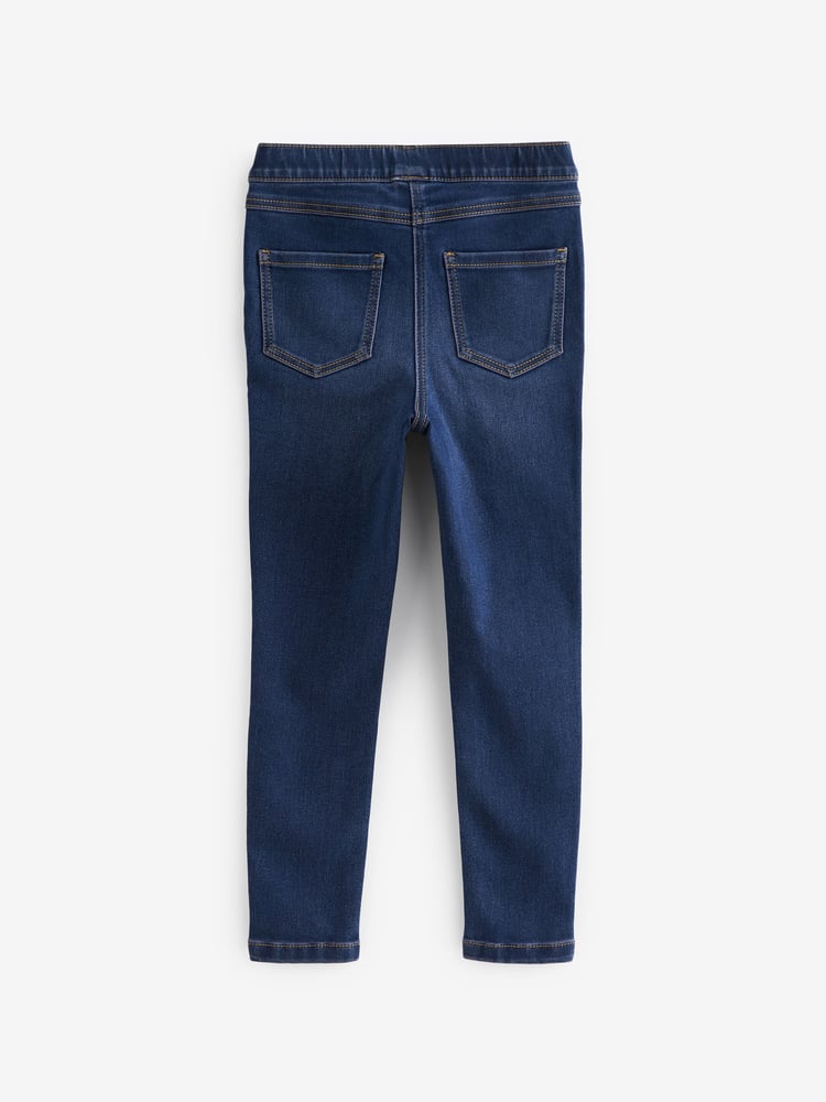 Blue Elasticated Waist Jeggings 2 Pack (3-16yrs) - Image 6 of 6