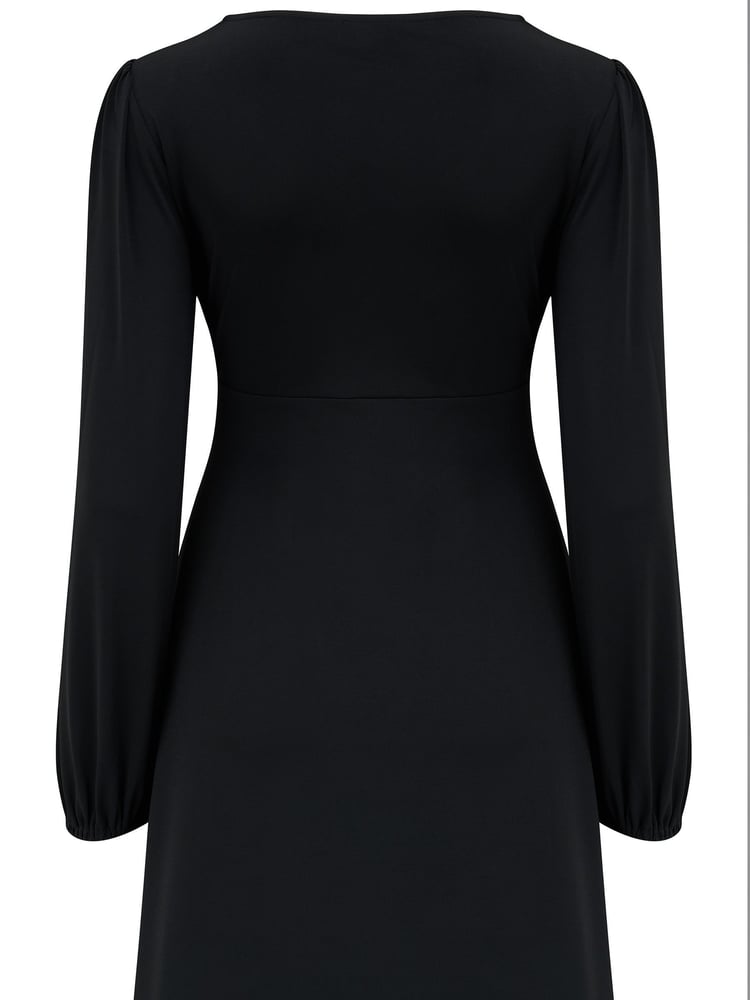 Pour Moi Black Bianca Cut Out Dress - Image 5 of 5